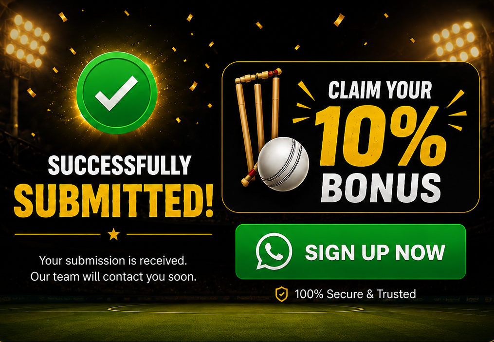 Thanks for registering. Click to claim your bonus on WhatsApp!